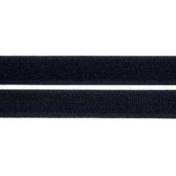 Текстильная галантерея Лента контактная (липучка - две части) шир 25мм (черный). Цена за 10 см.