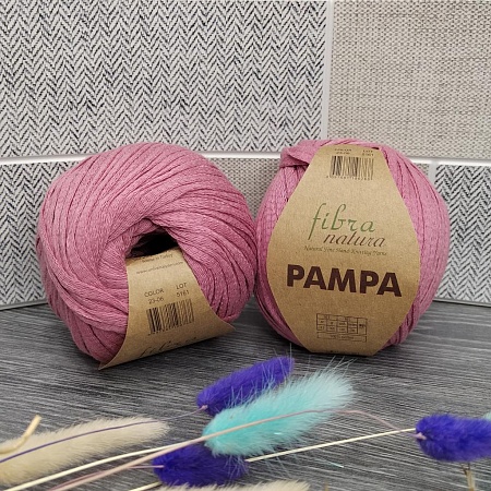 Пряжа Pampa 23-06 пепельно-розовый