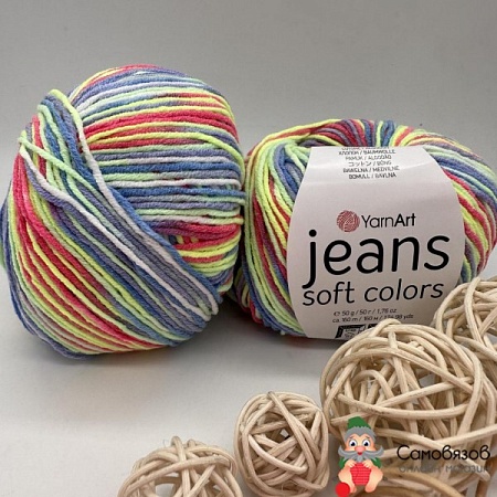 Пряжа Jeans soft colors 6207