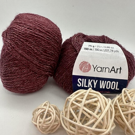 Пряжа Silky Wool 344