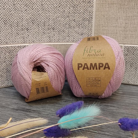 Пряжа Pampa 23-05 пепельно-розовый светлый