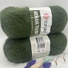Пряжа Mohair trendy 111 зеленый болотный