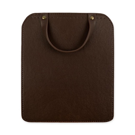 Аксессуары для сумок Клапан для рюкзака прямоугольник 16х19 см 1 шт. №06 коричневый
