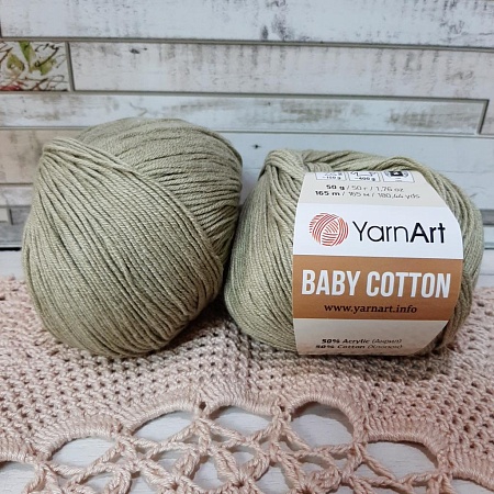 Пряжа YA Baby Cotton 434
