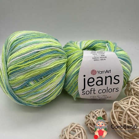 Пряжа Jeans soft colors 6211