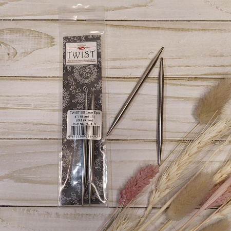 Спицы для вязания Спицы съемные 10 см 5 мм, металл