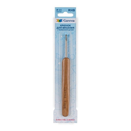 Крючки для вязания Крючок для вязания с бамбуковой ручкой № 3,5