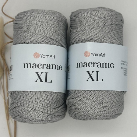 Пряжа Yarn Art Macrame XL 149 светло-серый