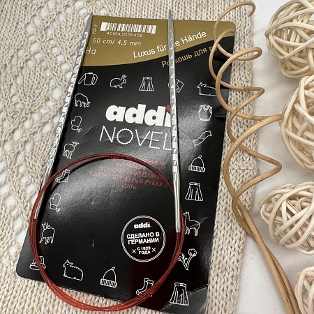 Спицы для вязания Спицы Addi Novel, 60 см / 4,5мм