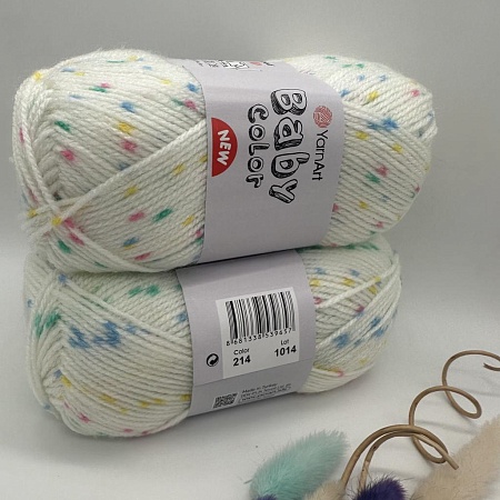 Пряжа Yarn Art Baby color (бэби) 214