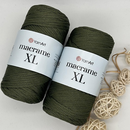 Пряжа Yarn Art Macrame XL 164 хаки