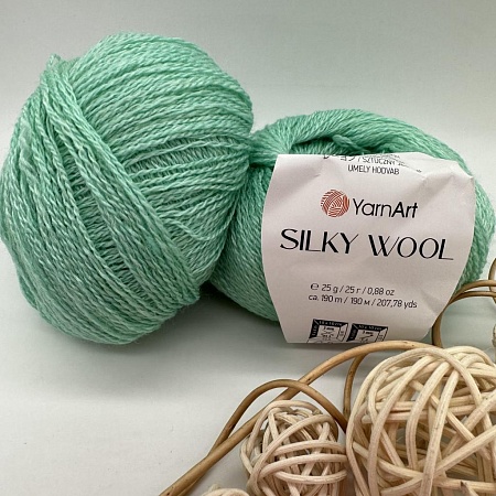 Пряжа Silky Wool 340