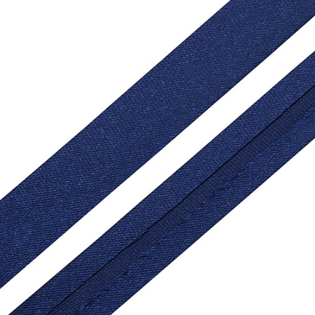 Текстильная галантерея Косая бейка 15мм 0000-1500 (6120/2197 синий) Цена за 10см