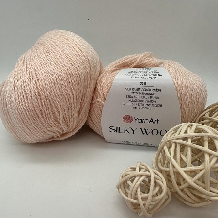 Пряжа Silky Wool 341