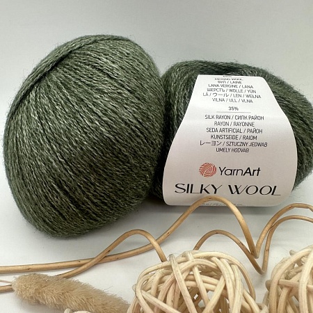 Пряжа Silky Wool 346