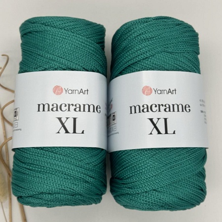 Пряжа Yarn Art Macrame XL 158 изумрудный