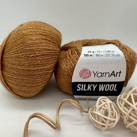 Пряжа Silky Wool 345