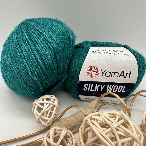 Пряжа Silky Wool 339