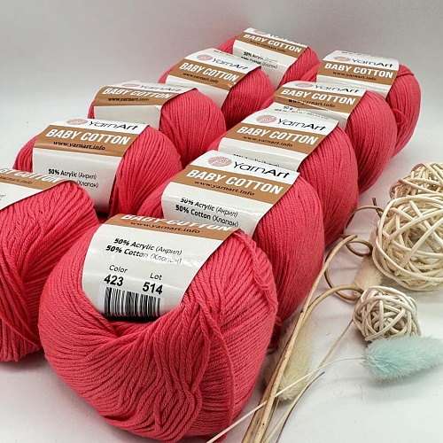 Пряжа YA Baby Cotton 423