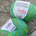 Пряжа Summer Pon Pon (хлопок,вискоза) 59 зеленый кактус