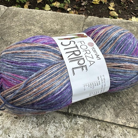 Пряжа Yarn Art Forza Stripe 2809