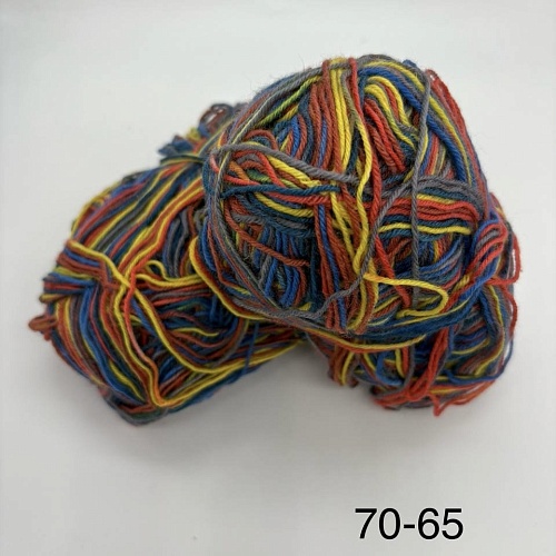 Пряжа в бобинах Arcobaleno (аркобалено) Цвет № 70-65