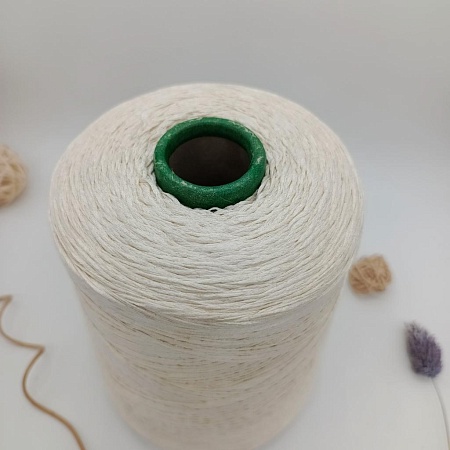 Пряжа в бобинах Seta SCHAPE GREGGIO (цвет &quot;пломбир&quot;)