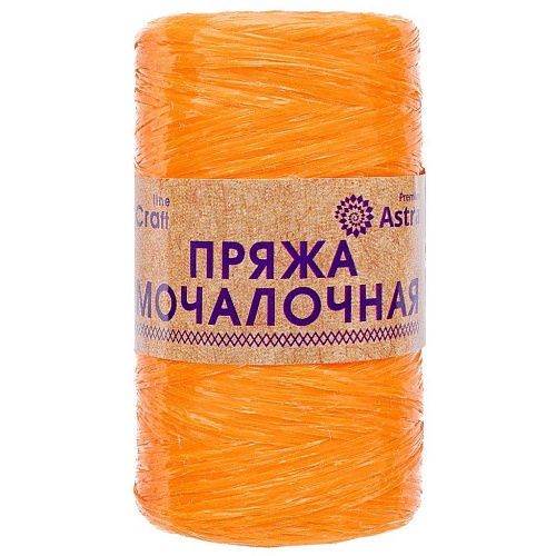 Пряжа Astra Premium Мочалочная (золотая лиса)