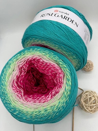 Пряжа Yarn art Rosegarden 336