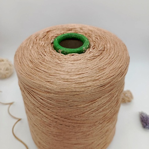 Пряжа в бобинах Seta SCHAPE цвет 3493 BELLINI (цвет &amp;quot;нежное золото&amp;quot; беж)