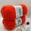 Пряжа Yarn Art Baby (бэби) 8279 неоновый оранж