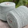 Пряжа в бобинах SOFT CASHMERE HAIR цвет полынь с лёгким твидовым эффектом