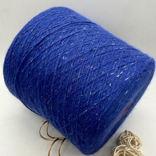 Пряжа в бобинах Rachele tweed bluette. Цена указана за 10гр