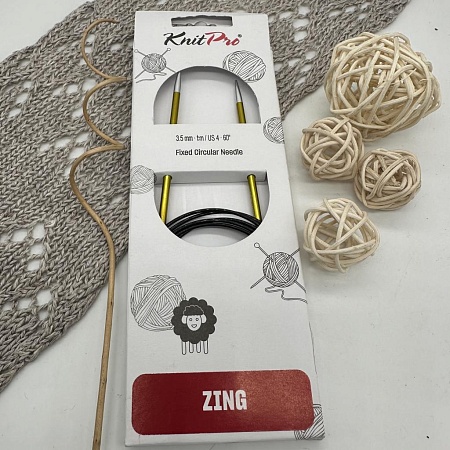 Спицы для вязания Спицы круговые Zing 150 cm №3,5