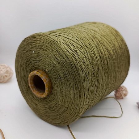 Пряжа в бобинах Seta SCHAPE 3352 TIMO (цвет &quot;свежая зелень&quot;)