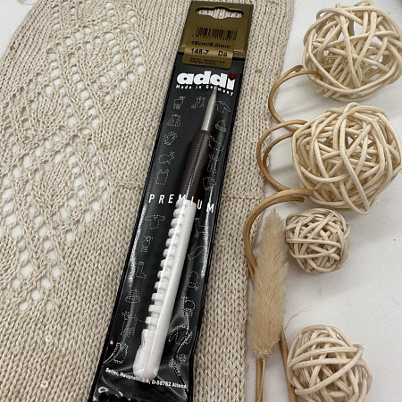 Крючки для вязания Крючок, вязальный с пластиковой ручкой №5.0 15 см