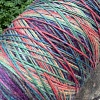 Пряжа в бобинах Multiciolor farfallo №14 Цена за 10гр