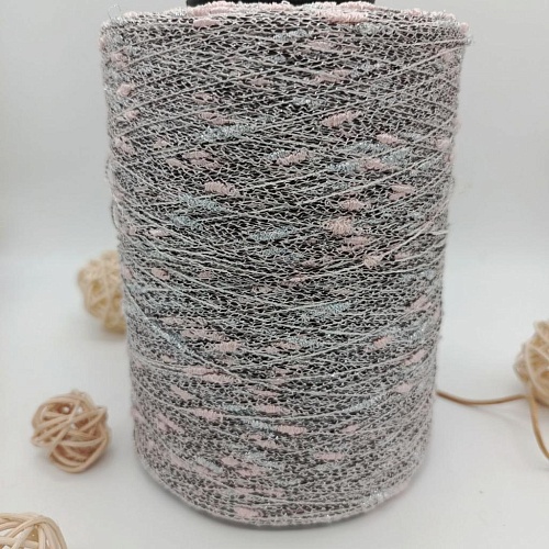 Пряжа в бобинах Шишибрики &amp;quot;Роза&amp;quot;