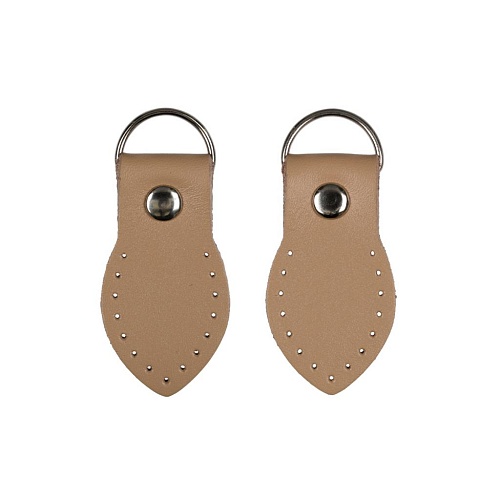 Аксессуары для сумок Петли для сумки, кожа 1 шт. № 005 бежевый