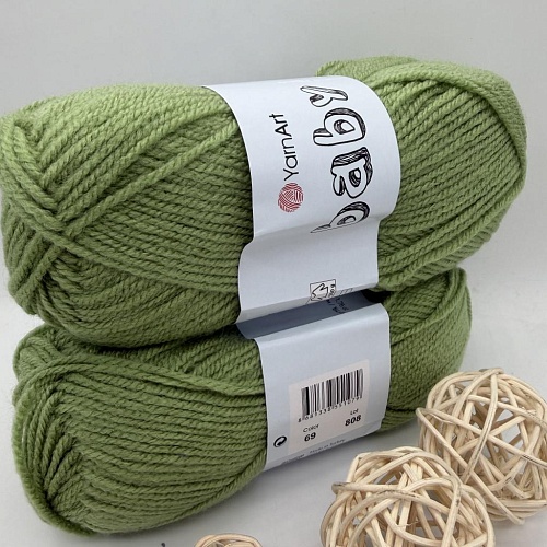 Пряжа Yarn Art Baby (бэби) 69 зеленый