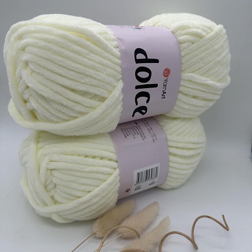 Пряжа YarnArt Dolce 856 св желтый