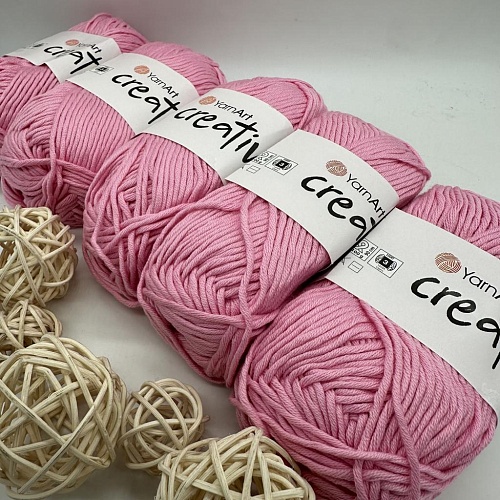 Пряжа Creative 230 розовый