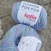 Пряжа Summer Pon Pon (хлопок,вискоза) 57 мыльные пузыри