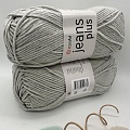 Пряжа Jeans plus 49 св серый