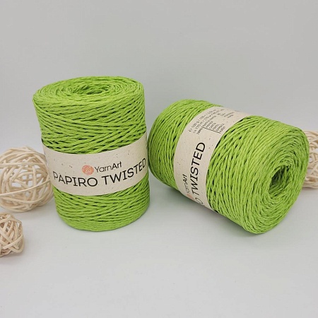 Пряжа Рафия крученая Papiro Twisted
