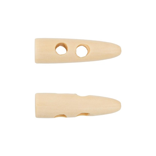 Пуговицы Пуговица &amp;quot;BLITZ&amp;quot; DRN 0109 64 &amp;quot; ( 40 мм) (уп.24 шт) дерево №277 бежевый, цена за шт