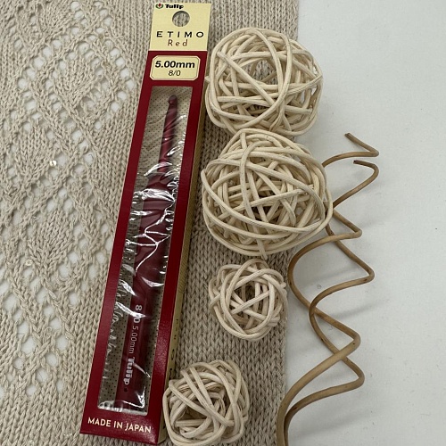 Крючки для вязания Крючок с ручкой ETIMO Red 5,0мм