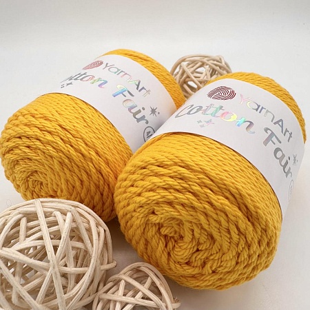 Пряжа Cotton fair 4/4