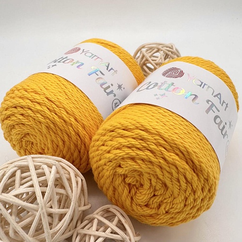 Пряжа Cotton fair 4/4