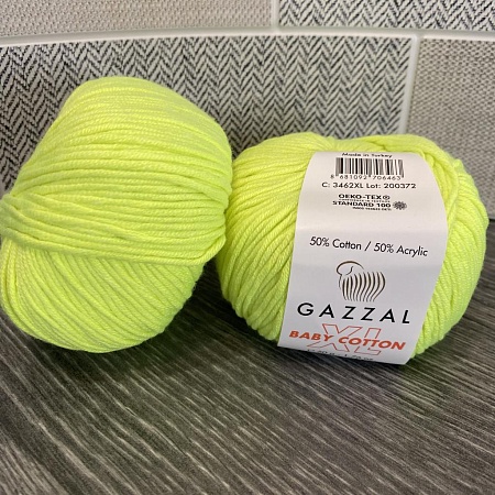 Пряжа Baby Cotton Xl 3462